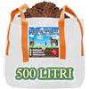 Generico Wood Litter, Lettiera 100% vegetale per cavalli, animali da stalla e Avicoli a base di trucioli e fibra di cocco naturale e compostabile smaltibile nel WC super assorbente, antiodore (500 Litri)