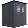 GFP Primeyard Casetta da giardino in plastica 176x145x199 cm antracite