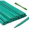 KINGLAKE, bastoncini di supporto per piante, 60 cm, colore: verde, 50 pezzi