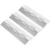 Denmay 39,5 x 12,5 cm, copertura universale per bruciatori Enders Kansas 3/4, Landmann Triton 2/3/4, Landmann Avalon, Landmann Grillchef 12739, distributore di fiamma in acciaio inox, 3 pezzi