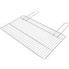 XGRILL | Griglia Barbecue 67,5x40 cm in Acciaio Cromato con Manici Richiudibili | Griglia BBQ Portatile per Barbecue a Carbone e Muratura | Made in Italy