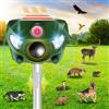 outsweat Repellente per Gatti per Giardini, 5 Modalità Repellente Gatti Ultrasuoni Solare, 26 Piedi Dissuasore per Gatti con Allarme e Luce Flash per Cani, Cervi, Volpi, Conigli, Scoiattoli, Uccelli