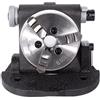 MJFVN Mandrino indicizzato inclinabile da 4, altezza centrale 70 mm, angolo 0-90°, mandrino for tornio a 3 griffe for fresatrici e trapani