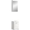 xonox.home - Combinazione bagno 2 pezzi Scout bianco lucido/bianco
