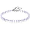 S'Agapõ Bracciale Donna, Bracciale Componibile in Acciaio e Vetro Colorato | Collezione Happy - SHAC63