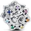 BOIGEGU Ciondoli chakra yoga in argento Sterling, per regalo, fai da te, da
