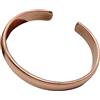 Wonder Care Bracciale in rame puro per donna e uomo Copper Kada per uomo Fascia magnetica in rame con custodia in velluto e scatola regalo