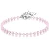 S'Agapõ Bracciale Donna, Bracciale Componibile in Acciaio e Vetro Colorato | Collezione Happy - SHAC64