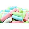 Vidal Dulcinubes Colorati 125pz. Marshmallow Tubo Colori Assortiti 850gr. Senza Glutine, Senza Lattosio, Senza Soia e Senza Frutta a Guscio