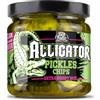 Benfatto ALLIGATOR Pikles chips - Pickles di CETRIOLI a rondelle in puro stile americano "bread&butter" Benfatto 400g