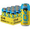 Cellucor C4 Performance Energy Drink Milioni di gomme da masticare 500 ml (confezione da 12) | Bevanda energetica senza zucchero con 160 mg di caffeina, 250 mg di betaina, 1050 mg di taurina | Bevand