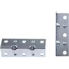Hillman The Hillman Group 852184 - Staffa angolare per interni, 9,9 x 1,9 cm, zincata, confezione da 4