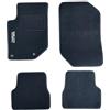 Auto Accessori Lupex Tappetini Auto Compatibili con 208 2019-2025 | Set 4 Pezzi Anteriori e Posteriori, 2 Clip di Fissaggio, Tappeti Sagomati in Moquette, con Ricamo Lato Guida, Antiscivolo