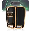 LELNOOS Cover Chiave Silicone per Opel Vauxhall Corsa E D Adam Astra J H