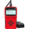 RICOKEY Scanner OBD2 per auto, universale, cablato, lettore di codici di errore del motore, strumento diagnostico V309 per controllare la luce del motore, controllo smog prontezza I/M, schermo LCD HD