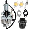 Cnornus Set carburatore moto 30 mm PZ30 per motore CG a 4 tempi 125 cc 150 cc 200 cc 250 cc 300 cc Pit Bike Dirt Bike Go Kart ATV Quad Moto