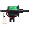 Tiardey 12V HEP-02A Pompa del carburante diesel a gas Pompa del carburante elettrica a bassa pressione in linea - Nero