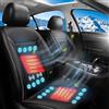 VLFLG Coprisedile estivo per auto con cuscino massaggiante 3-in-1, cuscino rinfrescante ventilato per sedile auto, coprisedile per auto con raffreddamento frontale, 12V