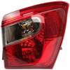 AcarKing Gruppo Ottico Posteriore Compatibile Con Suzuki Per SX4 2016 Per S-Cross 2014 2015 Paraurti Posteriore Fanale Posteriore Con Lampadina Fanale Posteriore Luce Freno Accessori Auto | Outer Right