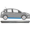EasyParts Pannello di riparazione sottoporta lamiera per Citroen C3 2009-2016