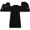 Somer Car Kit Tappetini Auto compatibili con Ford Transit Custom Camper - Manuale 2019-2026 | Set Tappeti in Moquette, Bandiera Regno Unito, Tappeto auto su misura