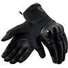 REV'IT! Revit Speedart H2O Guanti da moto impermeabili, nero, 2XL