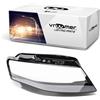 VROOMER Vetro per fari compatibili con Audi A4 S4 RS4 B8 8K prima del Facelift 2008-2011 lenti per fanali anteriori a destra