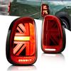VLAND Motor VLAND Union Jack Fari Posteriori LED per Mini Countryman R60 Cooper SD/D ALL4/JCW ALL4/One/WRC 2010-2016, con indicatori sequenziali, effetto dinamico, rosso
