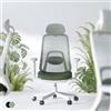 FLEXISPOT Balanso Sedia Ergonomica da Ufficio con Poggiapiedi, Dynamic Balance 6°, Supporto Lombare Adattivo, Braccioli 3D, Cuscino Senza Formaldeide, Verde Sfumato