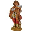Fontanini Pastore Che Suona L'ARMONICA 19CM in Resina STATUINA PRESEPE