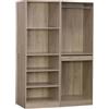 Alice's Garden Armadio modulare con 2 elementi, Modulo, Marrone naturale, 120x45x180 cm