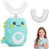 Reiteag Dino Brush Spazzolino, Dinobrush Piccolo&Co | Dinobrush - Spazzolino Da Denti A 360 Per Bambini, Diverse Modalità Di Spazzolamento, Impermeabilità Ipx7