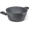Moneta Sinfonia Casseruola 2 manici 24 cm anche per induzione, rinforzata con particelle minerali. Made in Italy