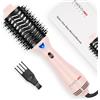 PARWIN PRO BEAUTY One-Step Spazzola ad aria calda per asciugacapelli, PARWIN PRO BEAUTY Spazzola tonda 4 in 1, spazzola ovale per asciugacapelli, spazzola rotonda per asciugacapelli, levigatura e volume, 1000 Watt