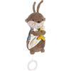 Fehn Mini Carillon lontra - Peluche e Aiuto per addormentarsi: Carillon a Carica con Dolce Melodia Ninna Nanna di Brahms Calma in Ogni Situazione - per Neonati e Bambini da 0 Mesi