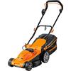 LawnMaster Tosaerba elettrico 1600W 37cm, arresto sicurezza, 400m²