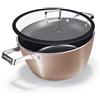 Moneta Rosegold Diamant Casseruola 20 cm con Coperchio, Acciaio