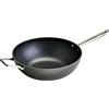 Moneta Armonia Wok 32 cm, 1 Manico + Maniglia per Ogni Tipo di Piano Cottura