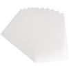 florence by mills Florence Foglio di plastica 10 - spazi vuoti in acrilico - A4 - smerigliato - Base per disegni di timbri, biglietti shaker e album di ritagli, ideale per progetti fai da te e molto altro