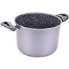 ALLUFLON Tradizione Italia Pentola, Alluminio, Nero, 22 cm