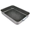 Alluflon Teglia per lasagne Tradition Italy in alluminio, nera, 42 x 29,5 x 7,5 cm