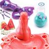 ERCorArt Bombe da Bagno e Doccia - Kit di 3 Pozioni Magiche Colorate, Schiuma Atossica e Profumata all'Anguria, Gelsomino e Lavanda, Sorpresa Divertenti ed Educative - 180 g