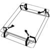 YWQJL Manette Per Coppia Letto Adulti Accessori Sessuali Sadomaso Kit Bondage Bdsm Set Bondager Nere Donna Uomo Morbide Gay