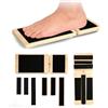 Yokuni Balance Board in legno, per allenare i piedi, antiscivolo, per adulti, efficace rafforzamento del piede e stabilizzazione dei piedi, correzione della postura allungamento della caviglia