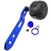 Drawup Leggero Power Handle 41.5g Carbon Canna da pesca | Fibra di carbonio ad alta resistenza, lunghezza 110 mm, peso leggero 41,5 g, adatto per daiwa e per abu per mulinelli garcia