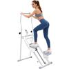 HIJNXG Stair Stepper per casa, scala pieghevole con LCD, 150 kg