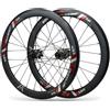 HWEVDHJ 20 406 451 Set Di Ruote Per Bici Pieghevoli,15*100/12*142mm, Freno A Disco | Ruote Per Bicicletta Perno Passante, Cerchi In Lega Di Alluminio, 7-12 Cassetta Velocità 24 Fori