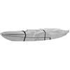Generico Waterproof Kayak Storage Cover Oxford Cloth Zipper Closure | Durable Tear Resistant Boat Protector for Kayaks and Canoes, Helps Keep Watercraft Covered During Camping, Travel and Outdoor