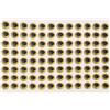 Drawup Occhi di esca olografici 3D per legatura a mosca, 6 mm, 8 mm, 10 mm, 12 mm, autoadesivi, per spigola, trota, luccio, acqua dolce e salata, 100 pezzi (oro 8 mm)