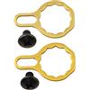 Drawup Baitcast, piastra di bloccaggio per mulinello, dado di ricambio per ruota da pesca A D S P3, kit di fissaggio per maniglia in metallo, 9-12 mm (oro)